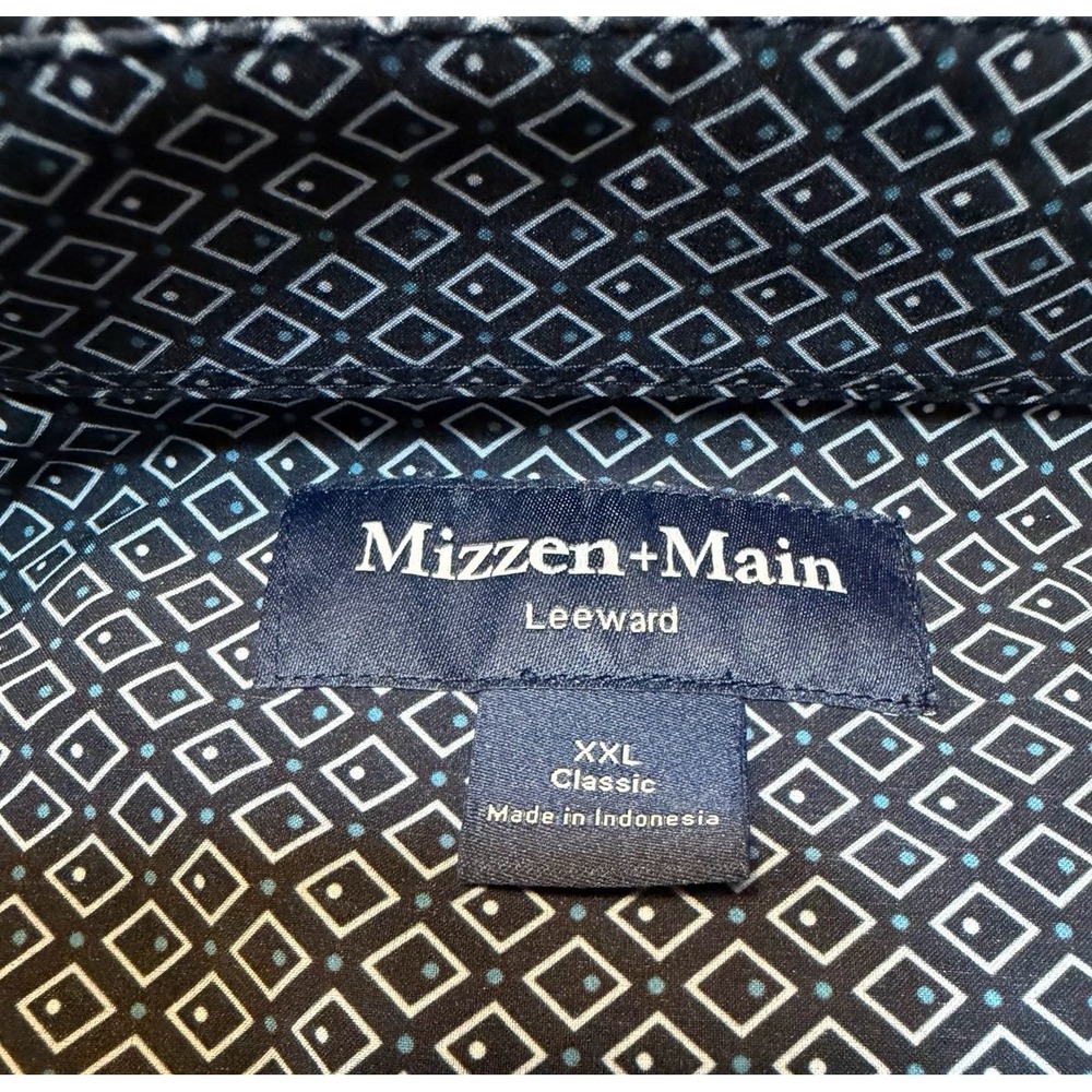 Mizzen+Main Leeward dress shirt.  Sz XXL.  Comfy business casual. - Picture 4 of 7